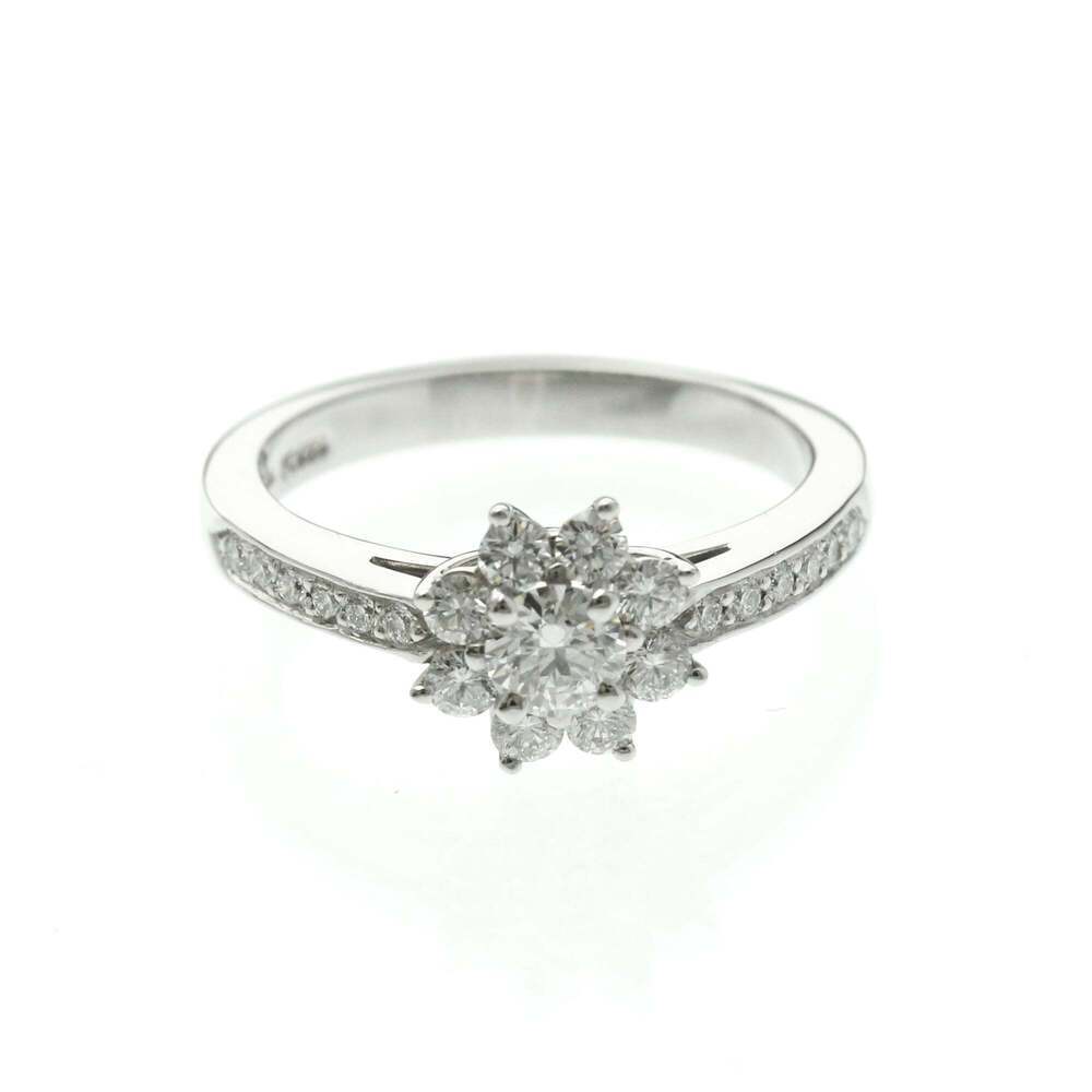 TIFFANY Silver Diamond Ring